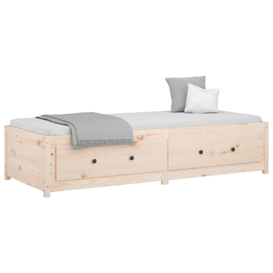 Slaapbank 90x200 cm massief grenenhout MeubelReus
