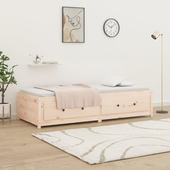 Slaapbank 90x200 cm massief grenenhout MeubelReus
