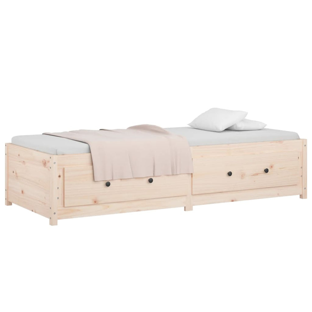 Slaapbank 90x200 cm massief grenenhout MeubelReus