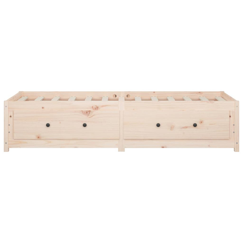 Slaapbank 90x200 cm massief grenenhout MeubelReus