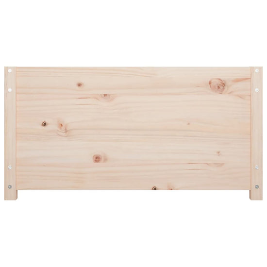 Slaapbank 90x200 cm massief grenenhout MeubelReus