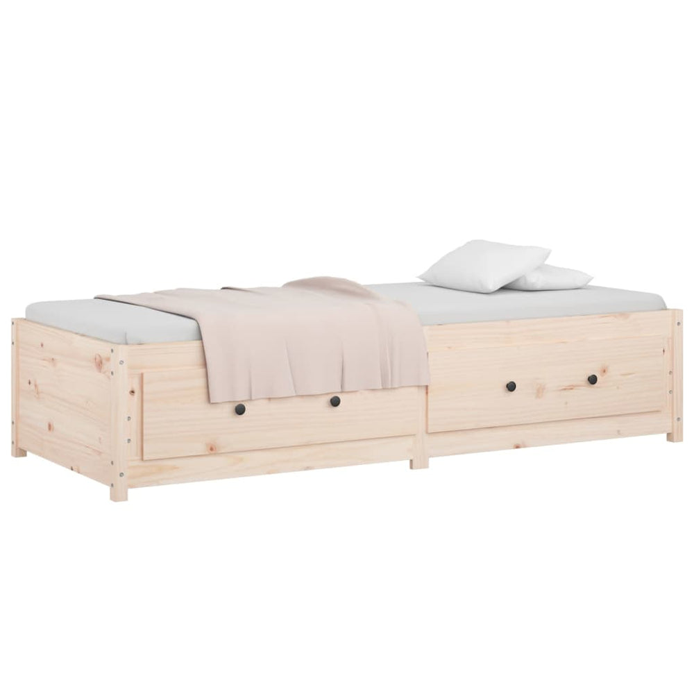 Slaapbank 90x190 cm massief grenenhout 3FT Single MeubelReus