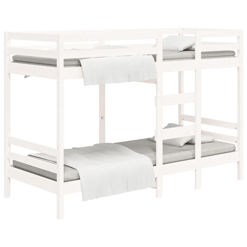 Stapelbed massief grenenhout wit 90x200 cm MeubelReus