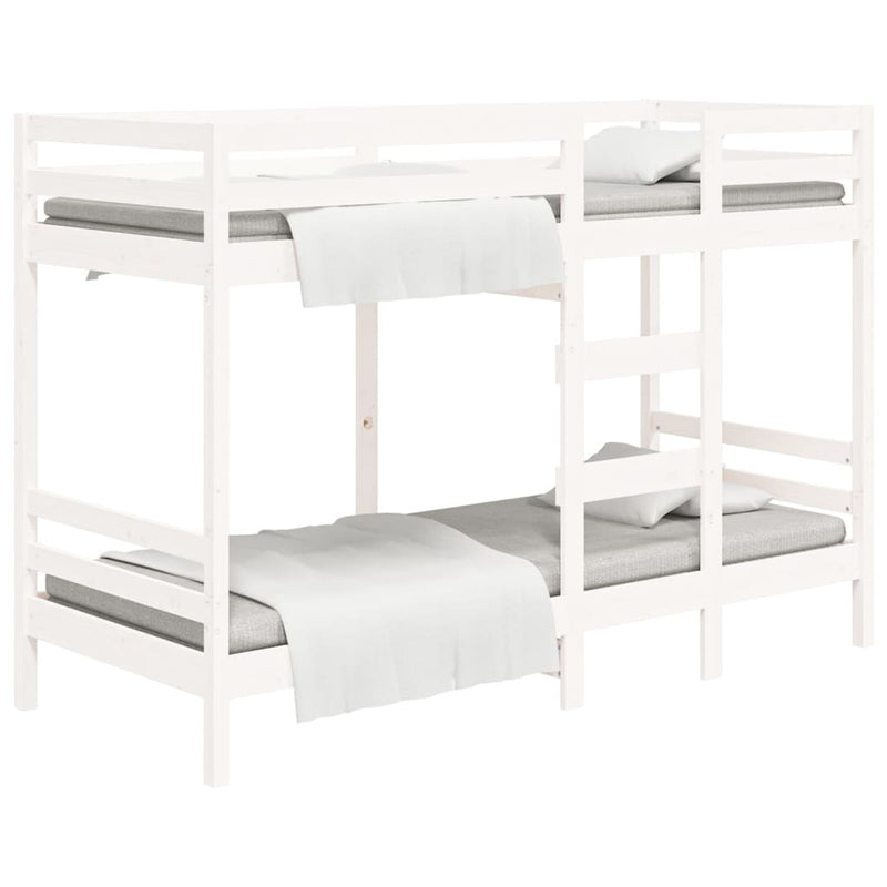 Stapelbed massief grenenhout wit 90x200 cm MeubelReus