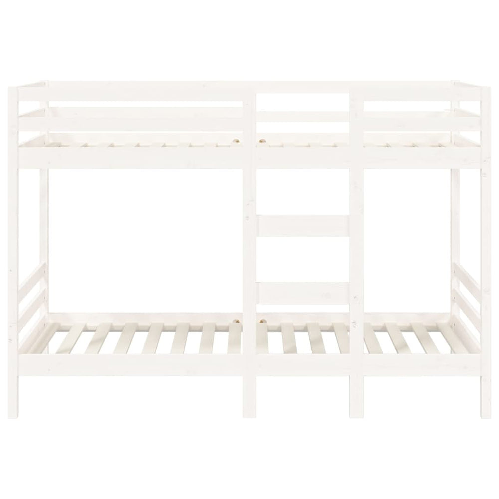 Stapelbed massief grenenhout wit 90x200 cm MeubelReus