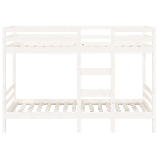 Stapelbed massief grenenhout wit 90x200 cm MeubelReus