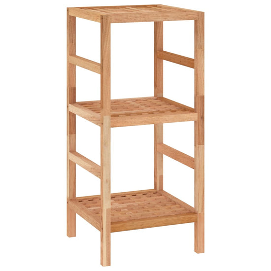 Badkamerrekje 35,5x35,5x79 cm massief walnotenhout MeubelReus
