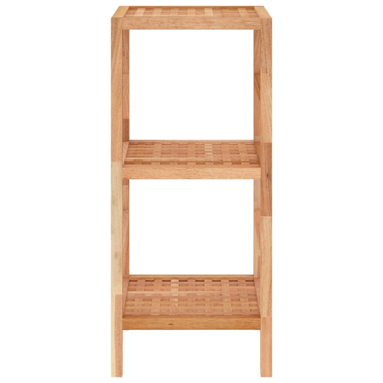 Badkamerrekje 35,5x35,5x79 cm massief walnotenhout MeubelReus