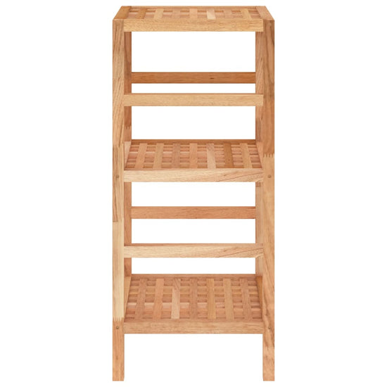 Badkamerrekje 35,5x35,5x79 cm massief walnotenhout MeubelReus