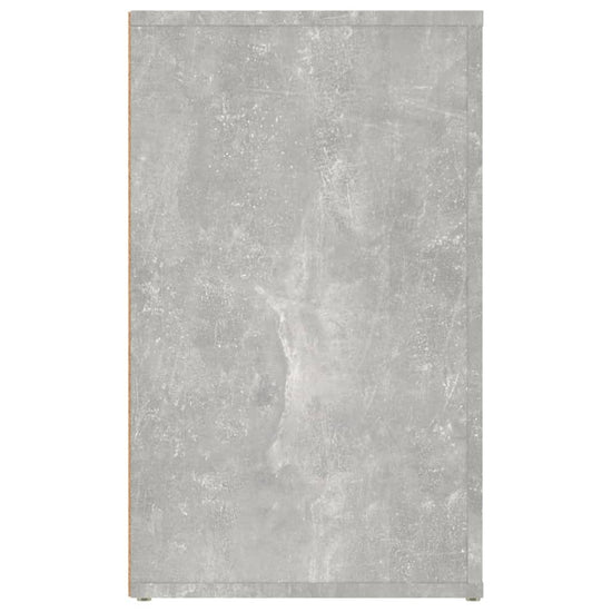 Nachtkastje 50x36x60 cm bewerkt hout betongrijs MeubelReus