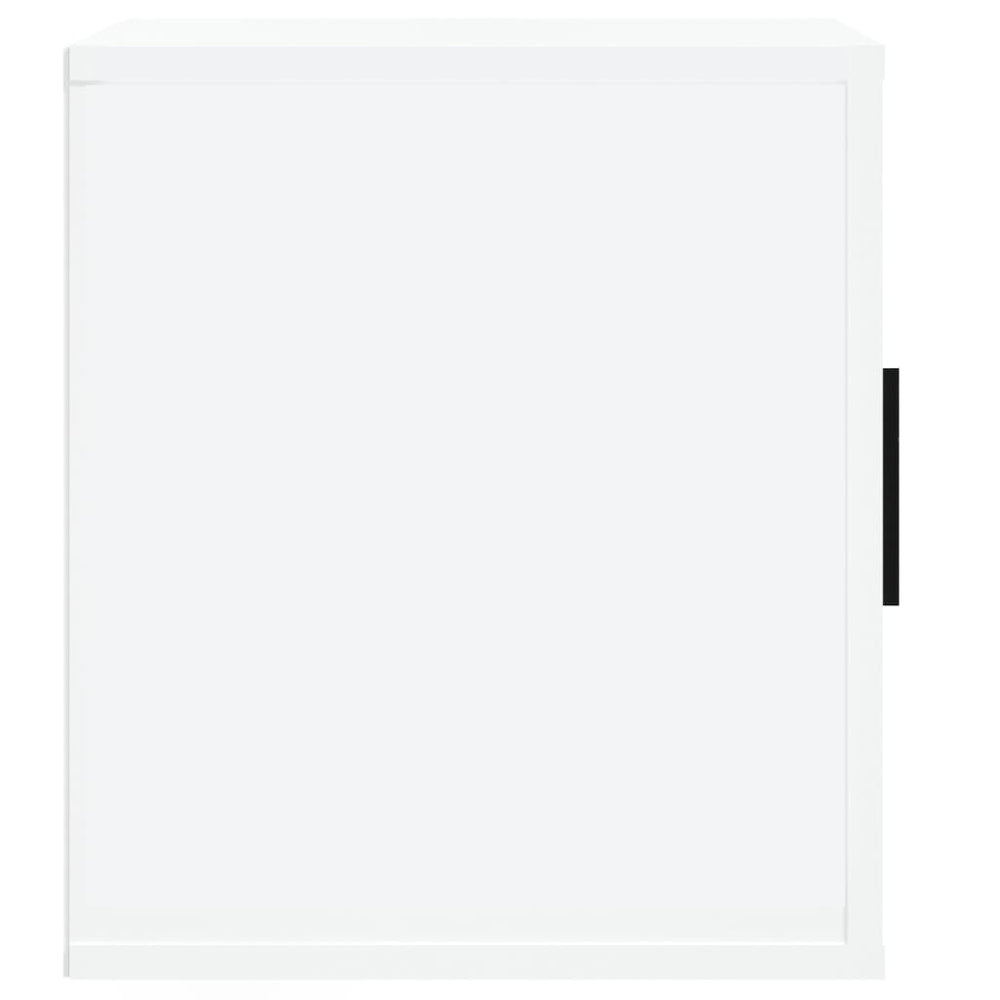 Tv-meubel 100x35x40 cm bewerkt hout hoogglans wit MeubelReus