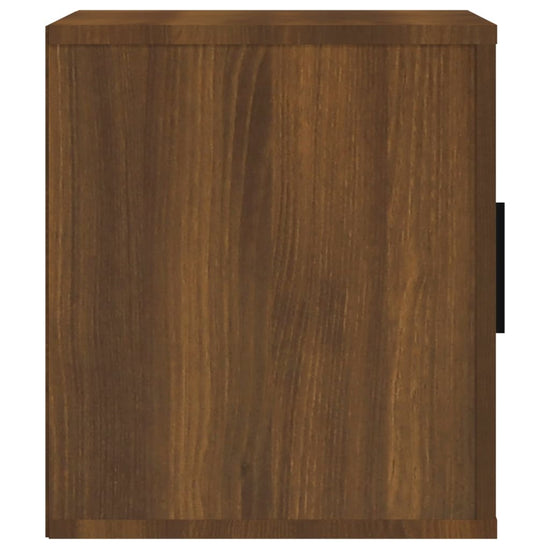 Tv-meubel 100x35x40 cm bewerkt hout bruin eikenkleur MeubelReus