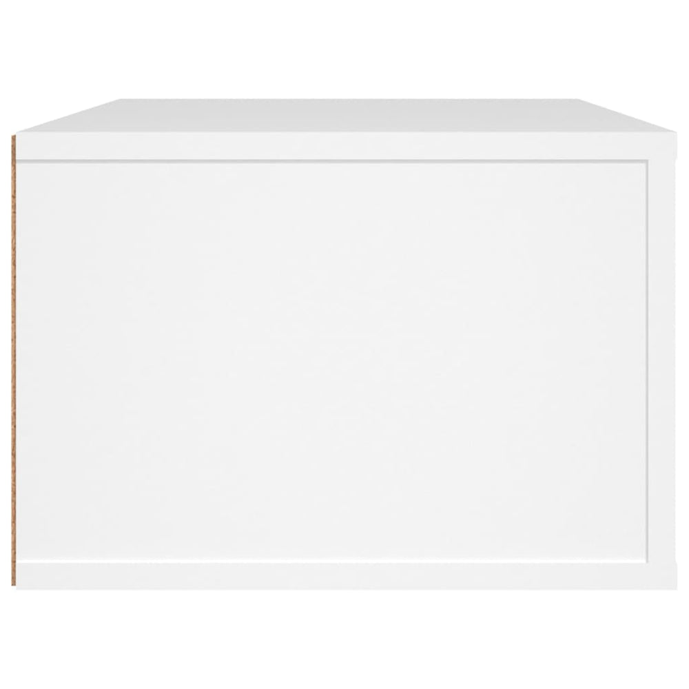 Tv-hangmeubel 80x36x25 cm bewerkt hout wit MeubelReus