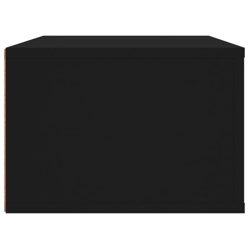 Tv-hangmeubel 80x36x25 cm bewerkt hout zwart MeubelReus