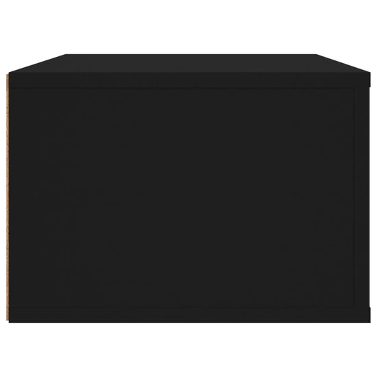 Tv-hangmeubel 80x36x25 cm bewerkt hout zwart MeubelReus
