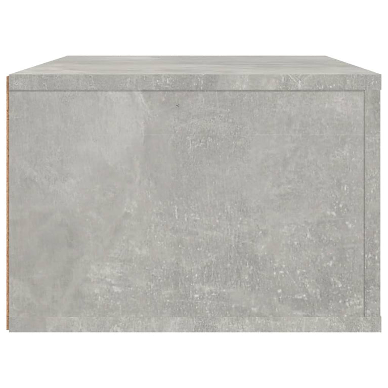 Tv-hangmeubel 80x36x25 cm bewerkt hout betongrijs MeubelReus
