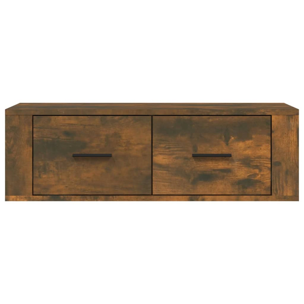 Tv-hangmeubel 80x36x25 cm bewerkt hout gerookt eikenkleurig MeubelReus