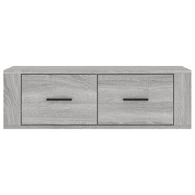 Tv-hangmeubel 80x36x25 cm bewerkt hout grijs sonoma eikenkleur MeubelReus