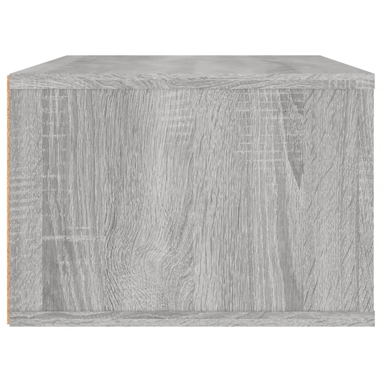 Tv-hangmeubel 80x36x25 cm bewerkt hout grijs sonoma eikenkleur MeubelReus