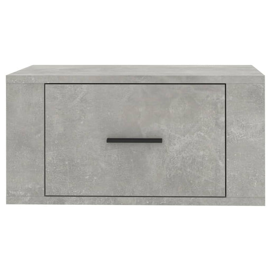 Nachtkastjes 2 st wandgemonteerd 50x36x25 cm betongrijs MeubelReus