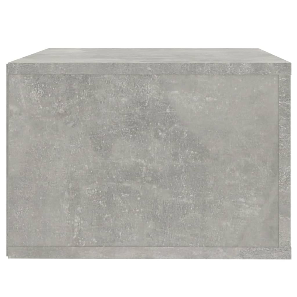 Nachtkastjes 2 st wandgemonteerd 50x36x25 cm betongrijs MeubelReus