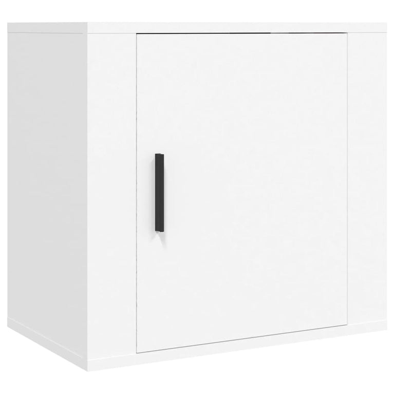 Nachtkastje wandgemonteerd 50x30x47 cm wit MeubelReus