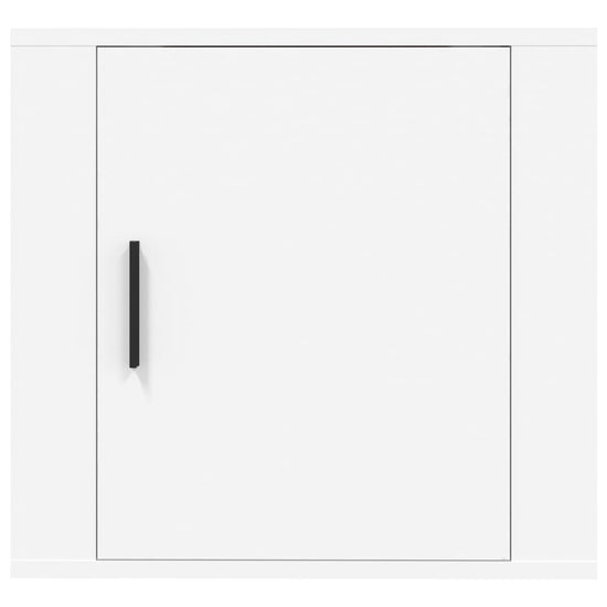 Nachtkastjes 2 st wandgemonteerd 50x30x47 cm wit MeubelReus