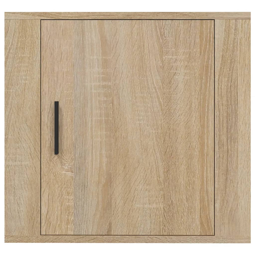 Nachtkastjes 2 st wandgemonteerd 50x30x47 cm sonoma eikenkleur MeubelReus