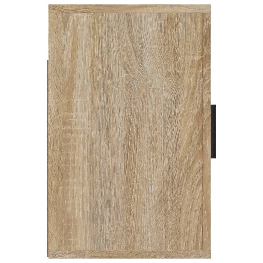 Nachtkastjes 2 st wandgemonteerd 50x30x47 cm sonoma eikenkleur MeubelReus