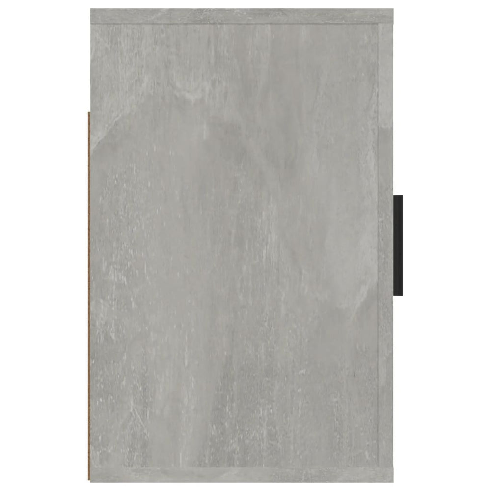Nachtkastje wandgemonteerd 50x30x47 cm betongrijs MeubelReus