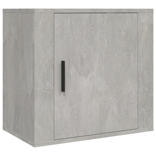Nachtkastjes 2 st wandgemonteerd 50x30x47 cm betongrijs MeubelReus