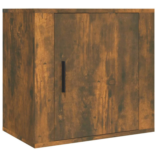 Nachtkastjes 2 st wandgemonteerd 50x30x47 cm gerookt eikenkleur MeubelReus