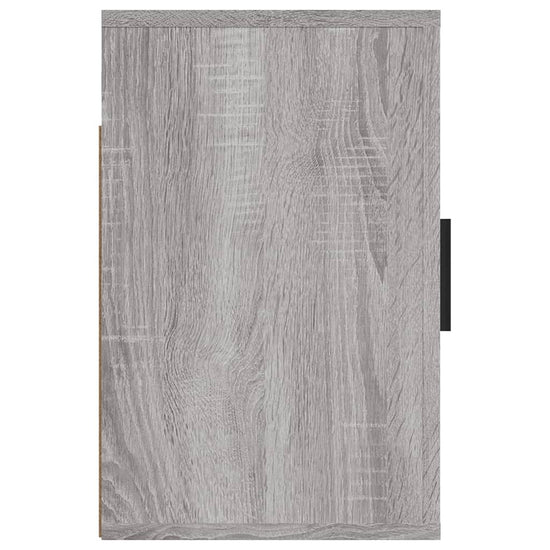 Nachtkastje wandgemonteerd 50x30x47 cm grijs sonoma eikenkleur MeubelReus