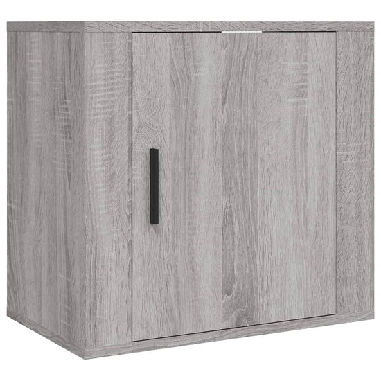 Nachtkastjes 2 st wandgemonteerd 50x30x47 cm grijs sonoma eiken MeubelReus