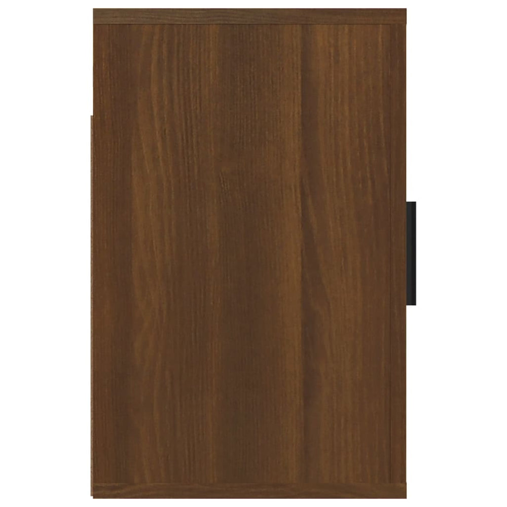 Nachtkastjes 2 st wandgemonteerd 50x30x47 cm bruin eikenkleur MeubelReus