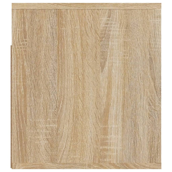 Nachtkastjes 2 st wandgemonteerd 50x36x40 cm sonoma eikenkleur MeubelReus