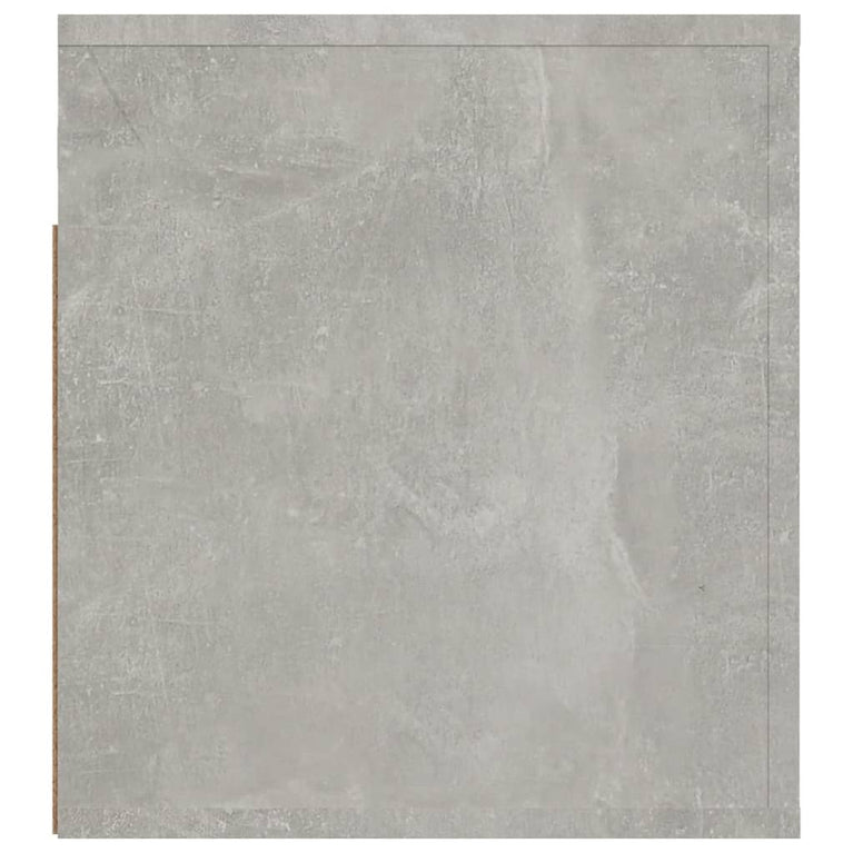Nachtkastje wandgemonteerd 50x36x40 cm betongrijs MeubelReus
