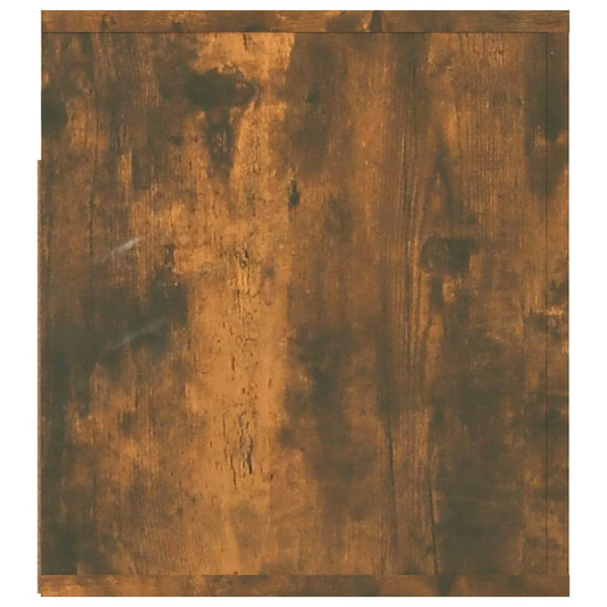 Nachtkastjes 2 st wandgemonteerd 50x36x40 cm gerookt eikenkleur MeubelReus