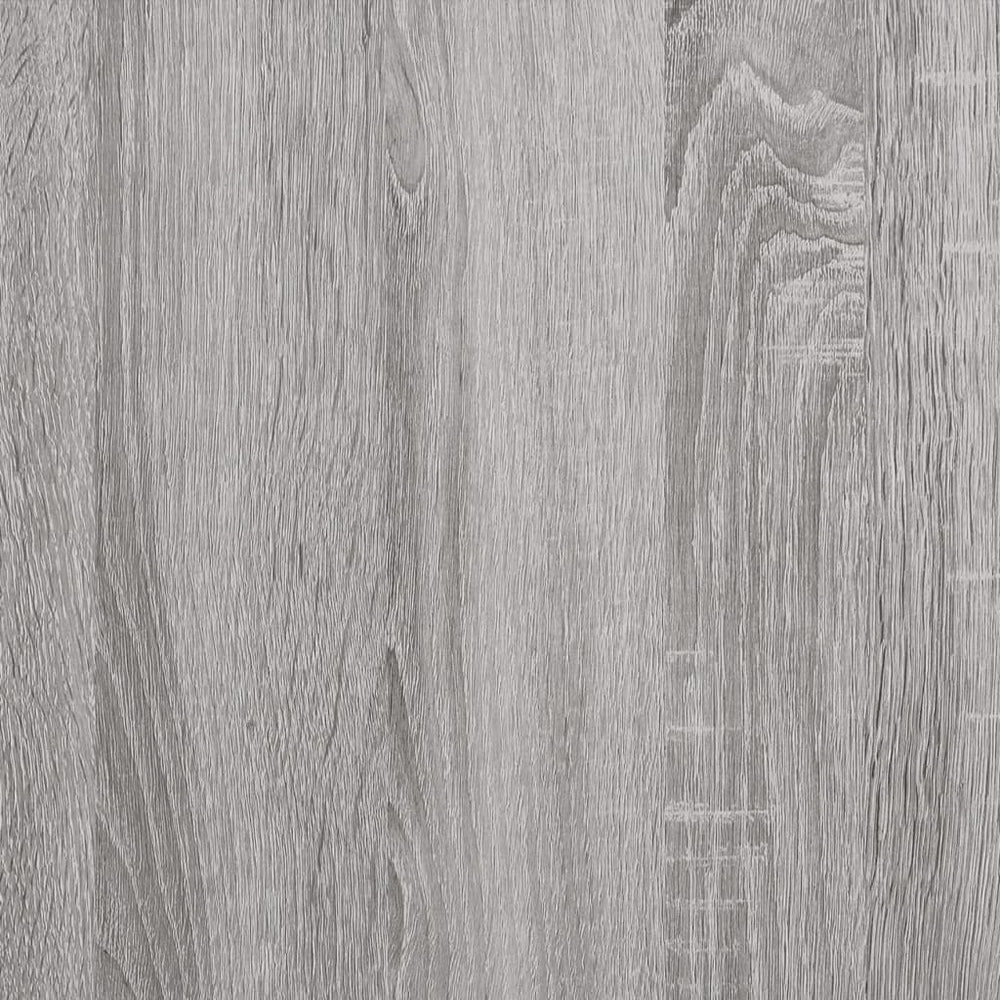 Nachtkastjes 2 st wandgemonteerd 50x36x40 cm grijs sonoma eiken MeubelReus