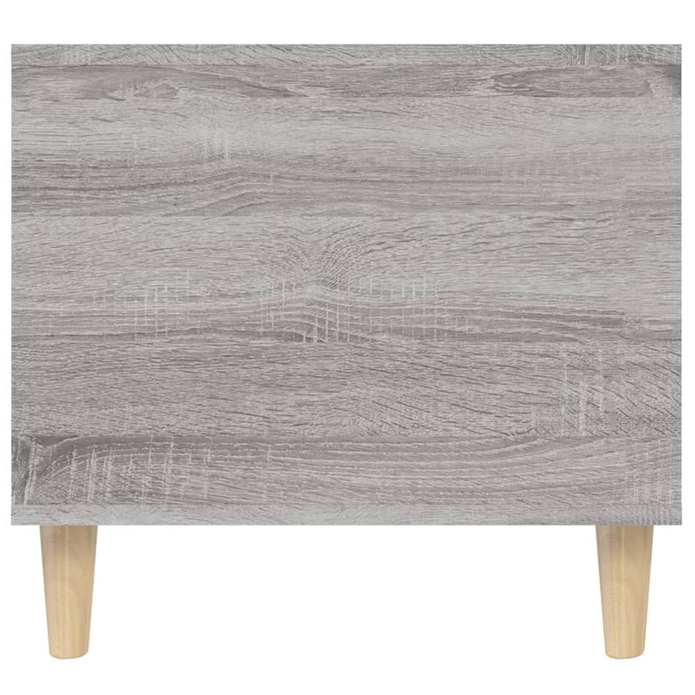 Salontafel 90x49x45 cm bewerkt hout grijs sonoma MeubelReus