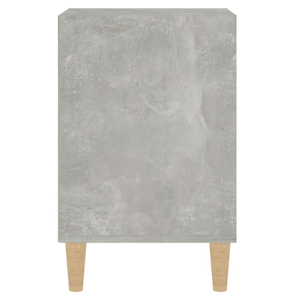 Tv-meubel 100x35x55 cm bewerkt hout betongrijs MeubelReus