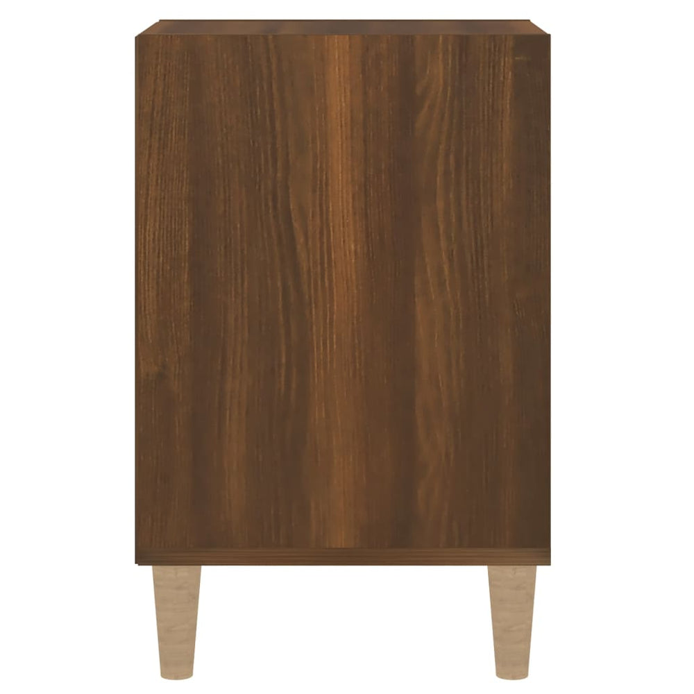 Tv-meubel 100x35x55 cm bewerkt hout bruin eikenkleur MeubelReus