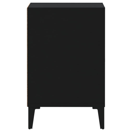 Tv-meubel 100x35x55 cm bewerkt hout zwart MeubelReus