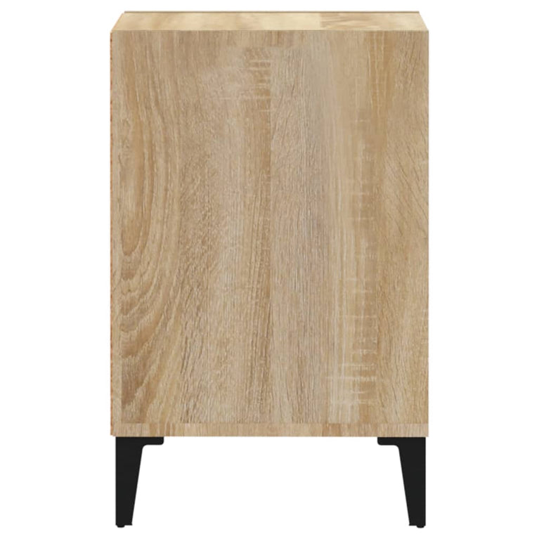Tv-meubel 100x35x55 cm bewerkt hout sonoma eikenkleurig MeubelReus