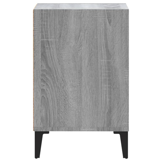 Tv-meubel 100x35x55 cm bewerkt hout grijs sonoma eikenkleurig MeubelReus