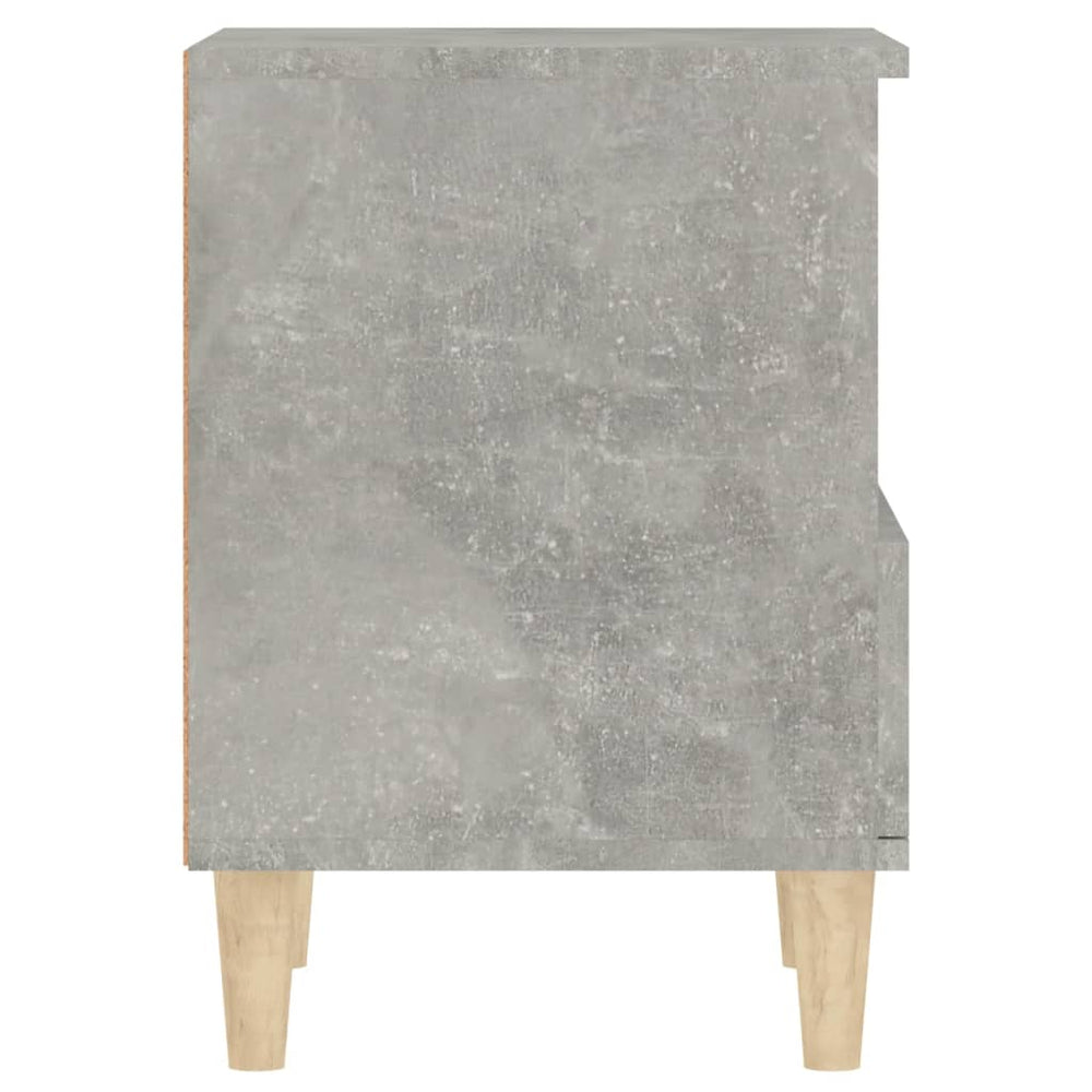 Nachtkastjes 2 st 40x35x50 cm betongrijs MeubelReus