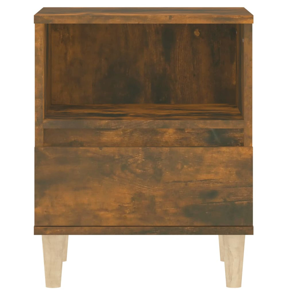 Nachtkastjes 2 st 40x35x50 cm gerookt eikenkleurig MeubelReus
