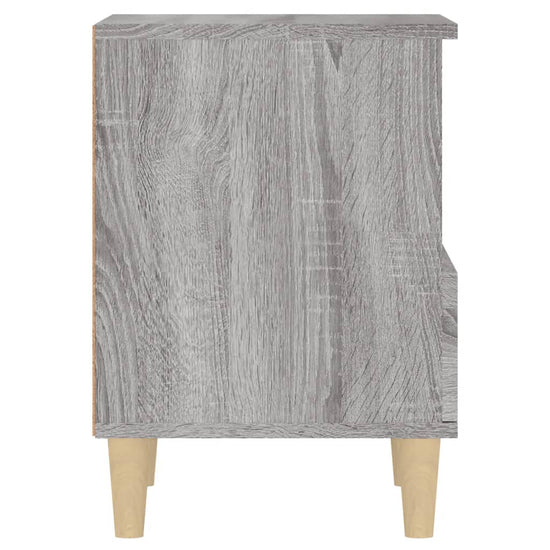 Nachtkastjes 2 st 40x35x50 cm grijs sonoma eikenkleurig MeubelReus