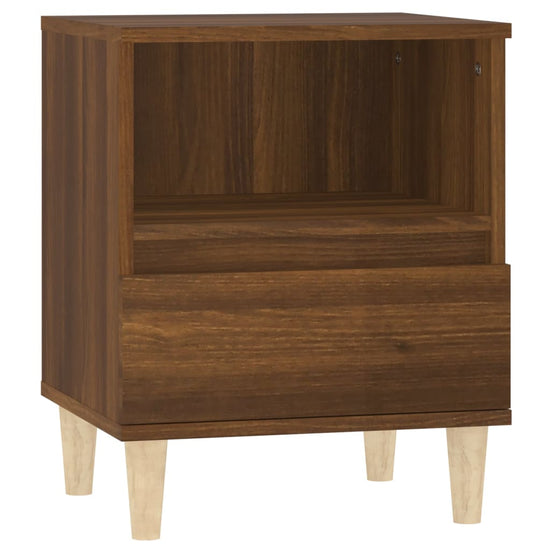 Nachtkastjes 2 st 40x35x50 cm bruin eikenkleur MeubelReus