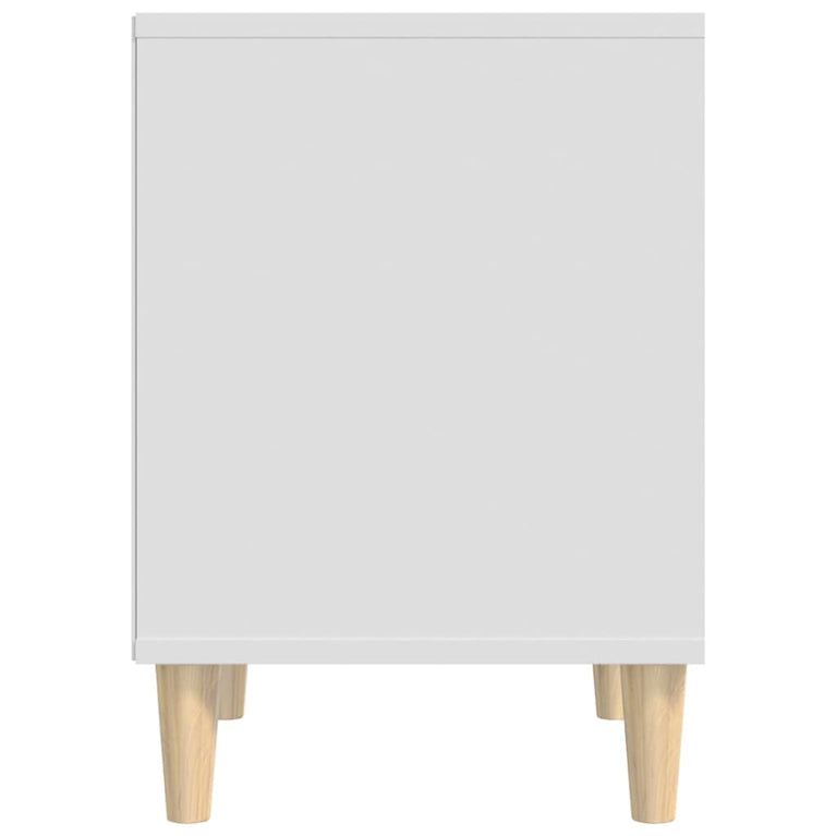 Nachtkastjes 2 st 40x35x50 cm wit MeubelReus